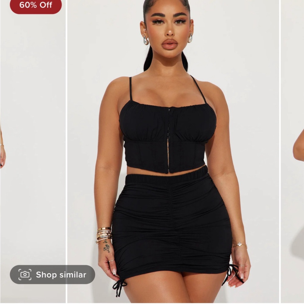 Brand new summer skirt set size S